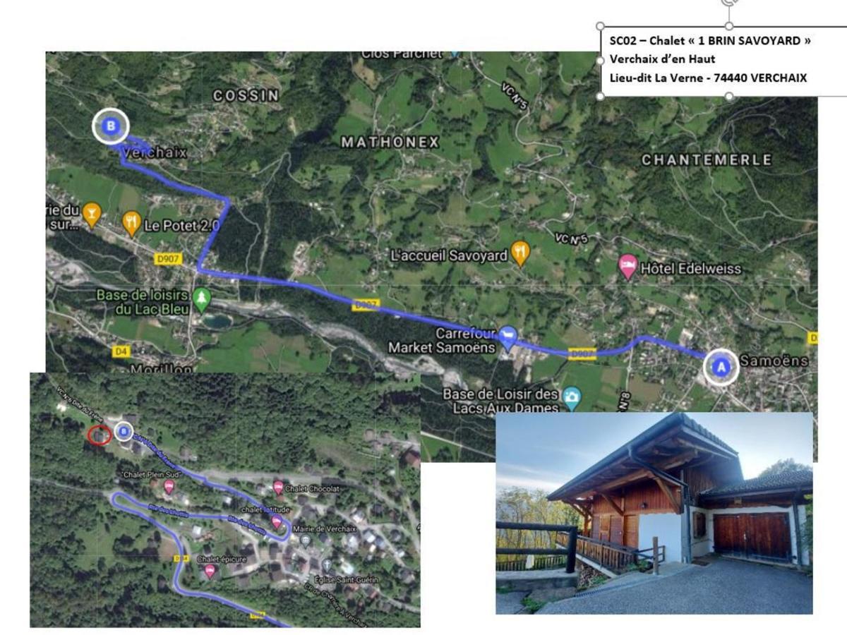 Chalet Savoyard Avec Jardin, Poele A Bois Et Wifi - Fr-1-624-11 Verchaix Экстерьер фото