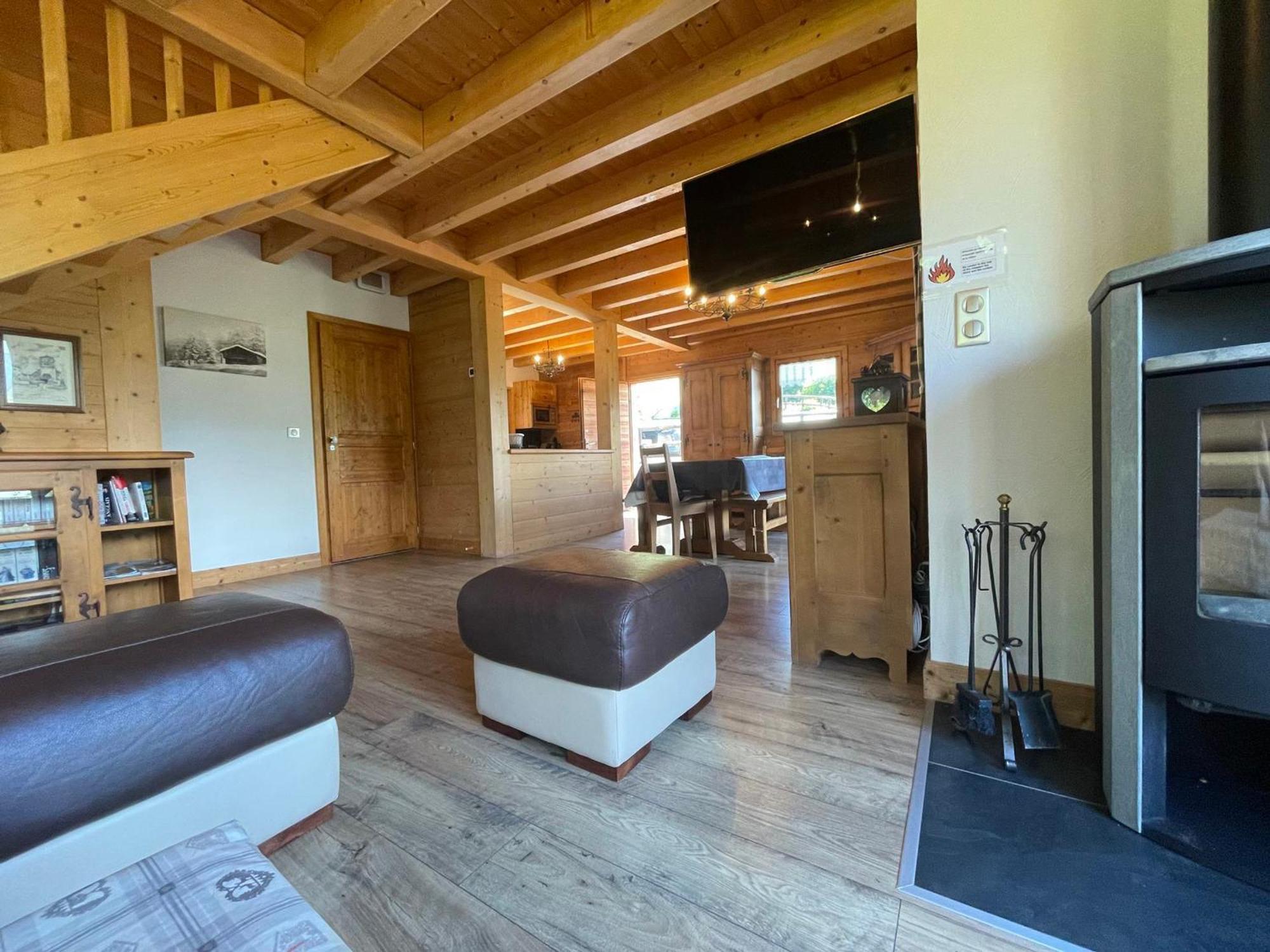 Chalet Savoyard Avec Jardin, Poele A Bois Et Wifi - Fr-1-624-11 Verchaix Экстерьер фото